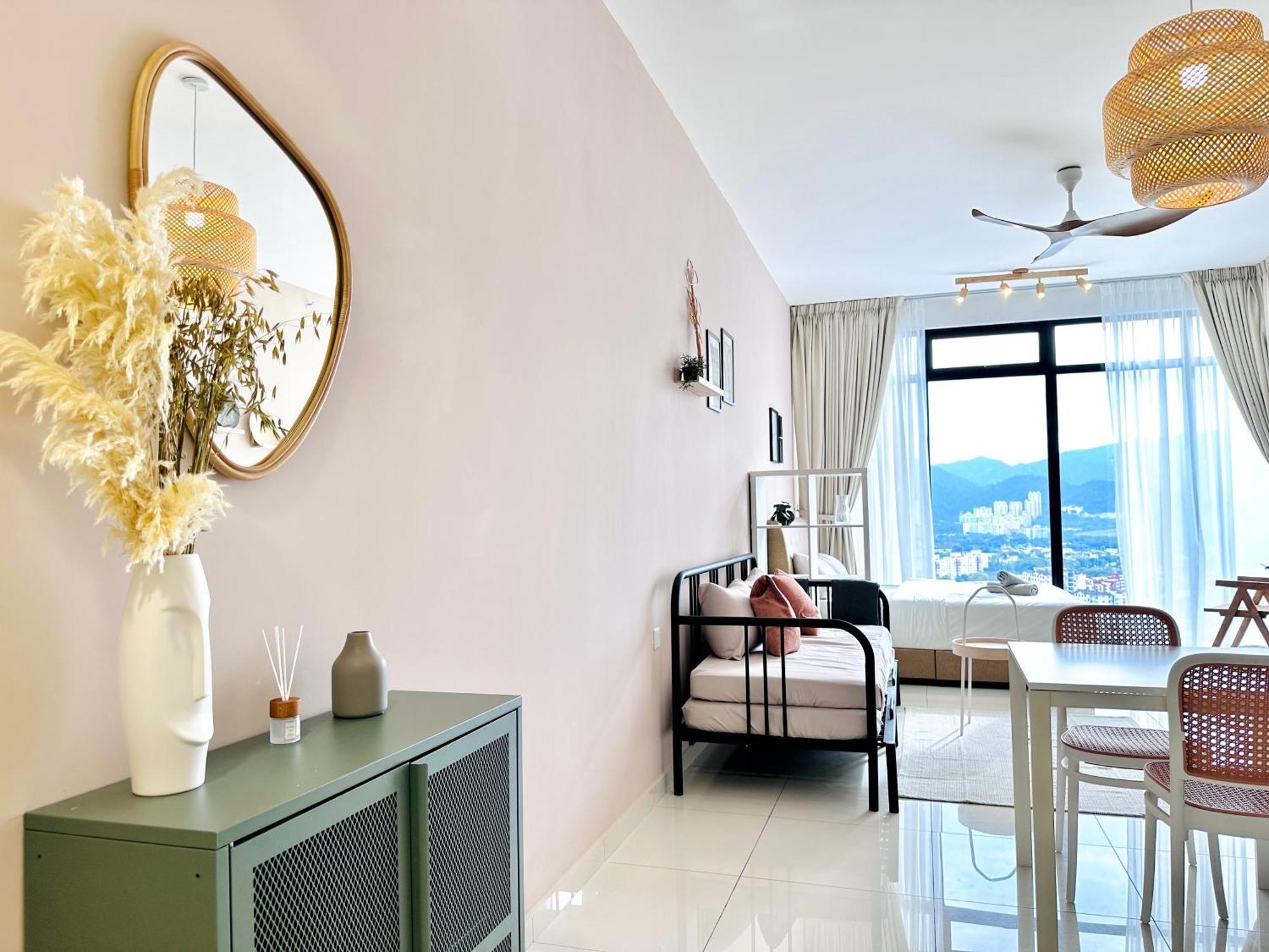 New 2Br Georgetown Warm And Lovely Homestay 10Pax-无敌美景两房民宿 Beacon Executive Suite Exterior photo